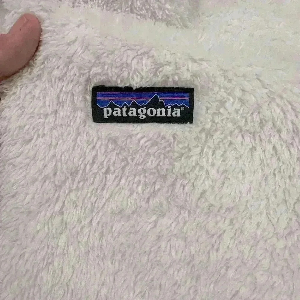 Patagonia Womens Los Gatos White/Cream Fleece Jacket Women’s Size Small - Picture 4 of 7